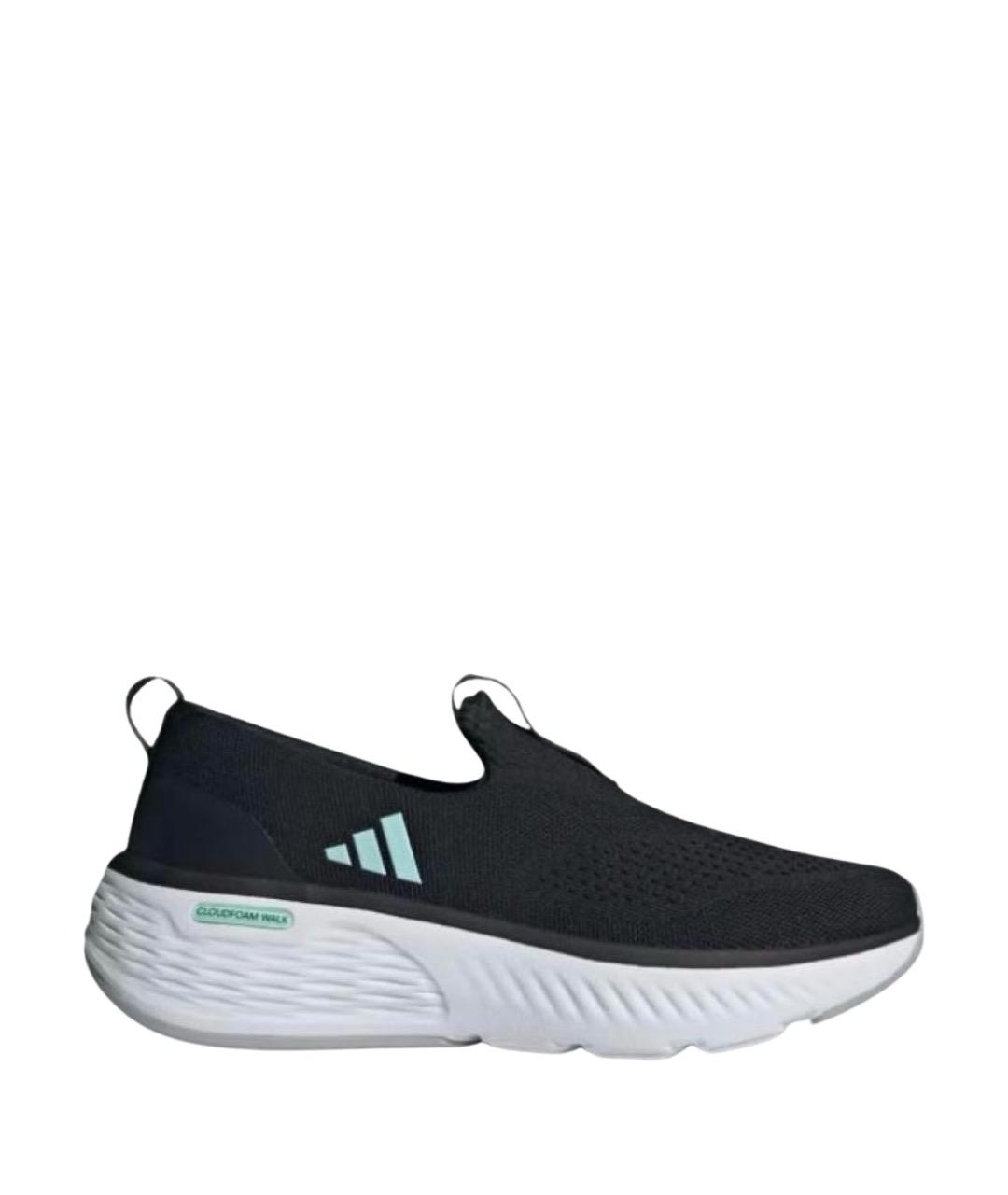 ADIDAS Черные текстильные кроссовки, фото 1