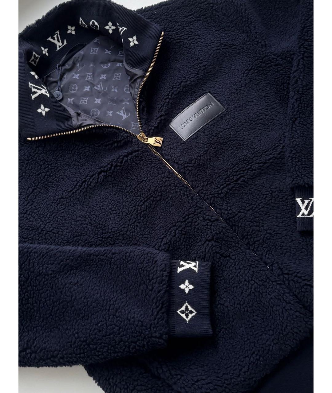 LOUIS VUITTON Синяя хлопковая куртка, фото 2