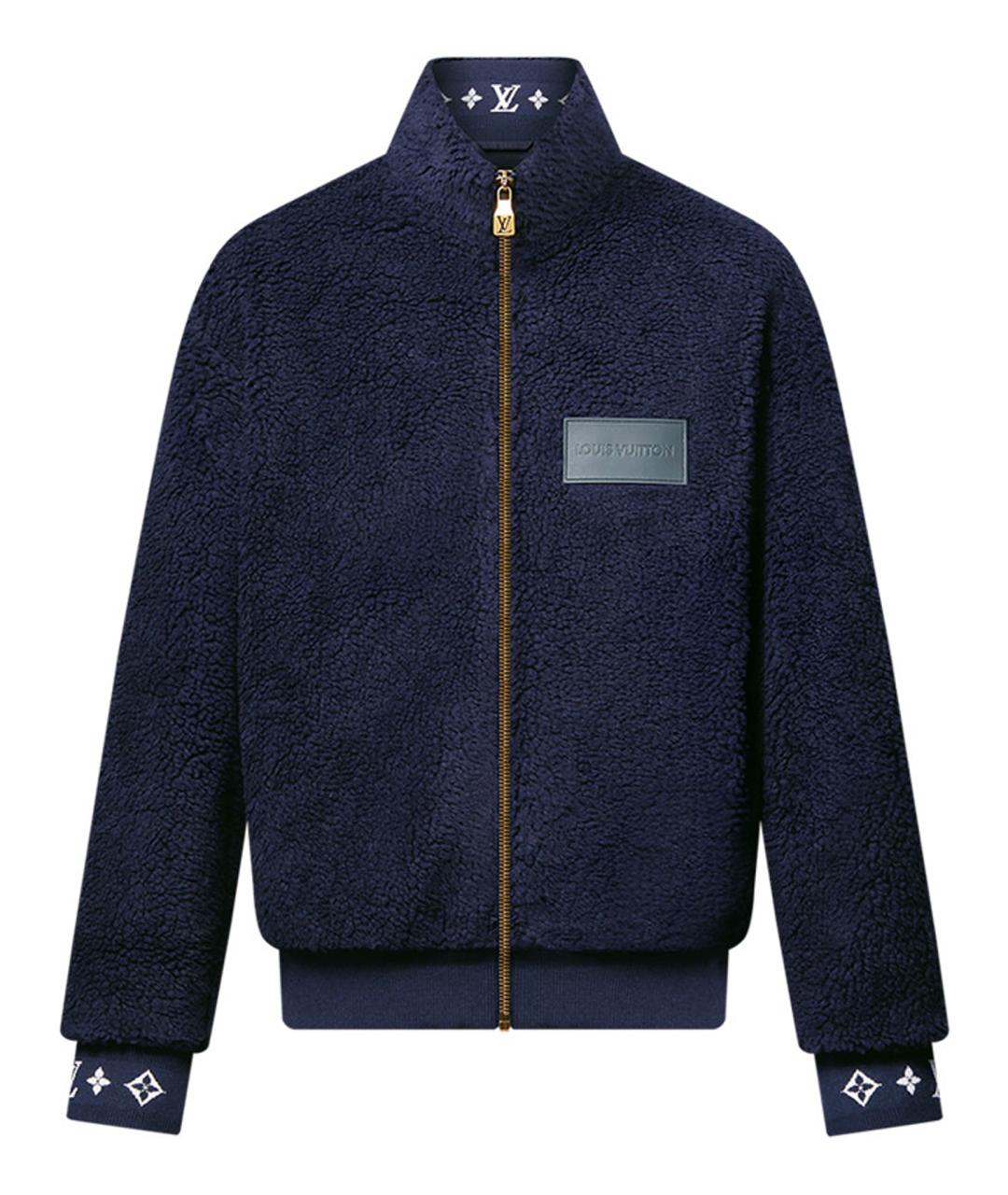 LOUIS VUITTON Синяя хлопковая куртка, фото 1