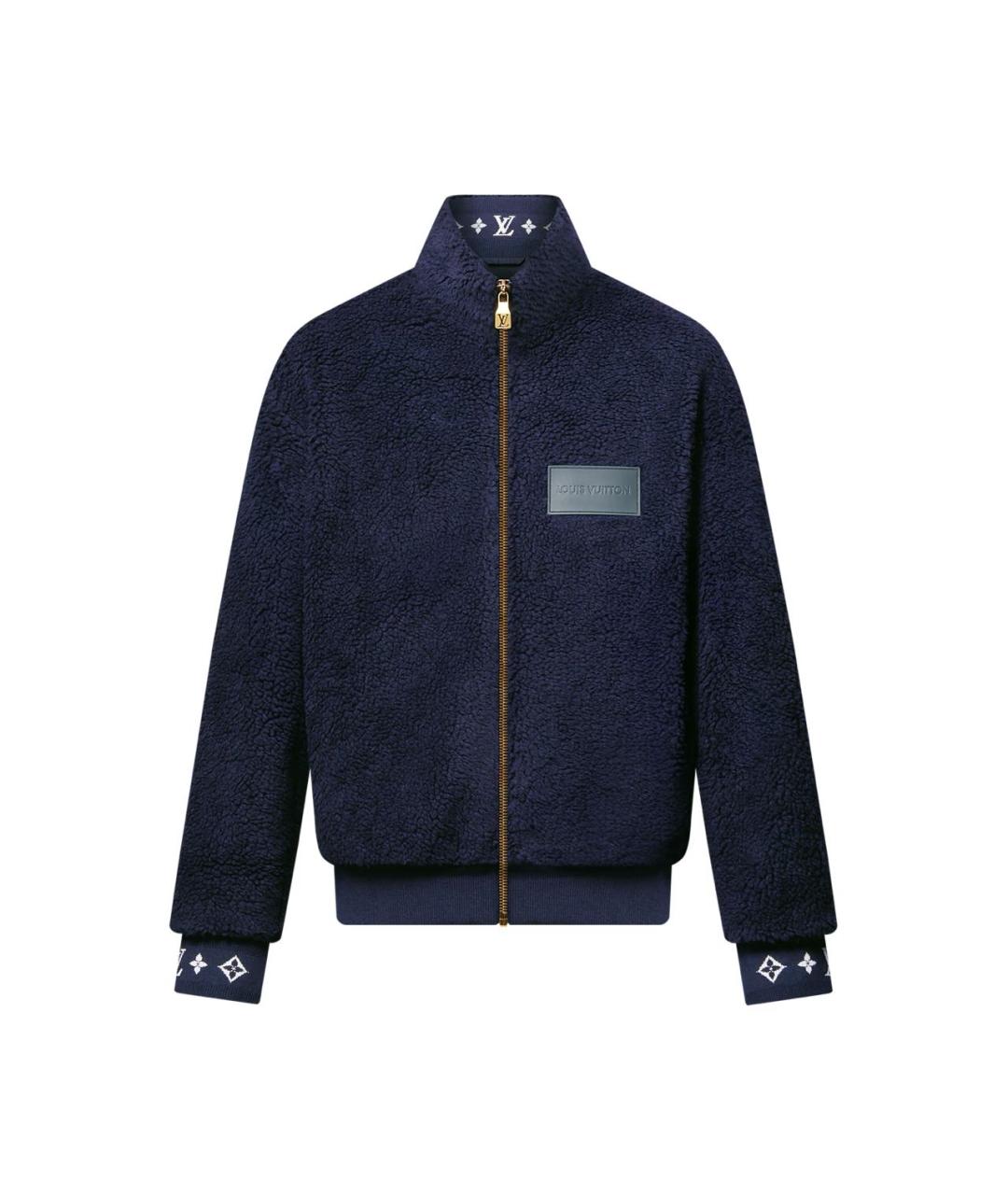 LOUIS VUITTON Синяя хлопковая куртка, фото 4