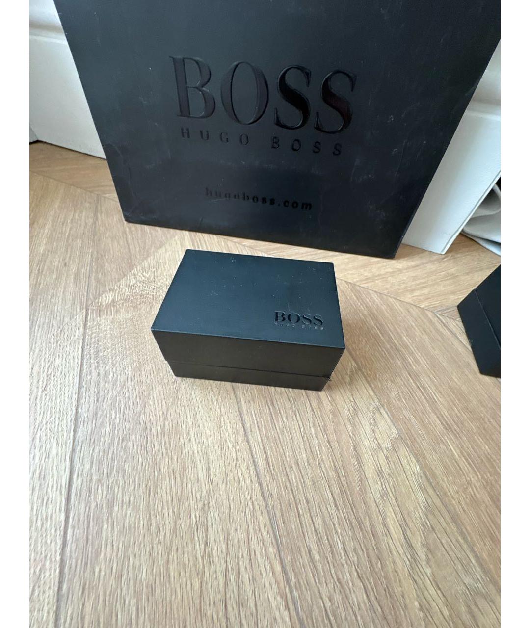 HUGO BOSS Серебряные металлические запонки, фото 4