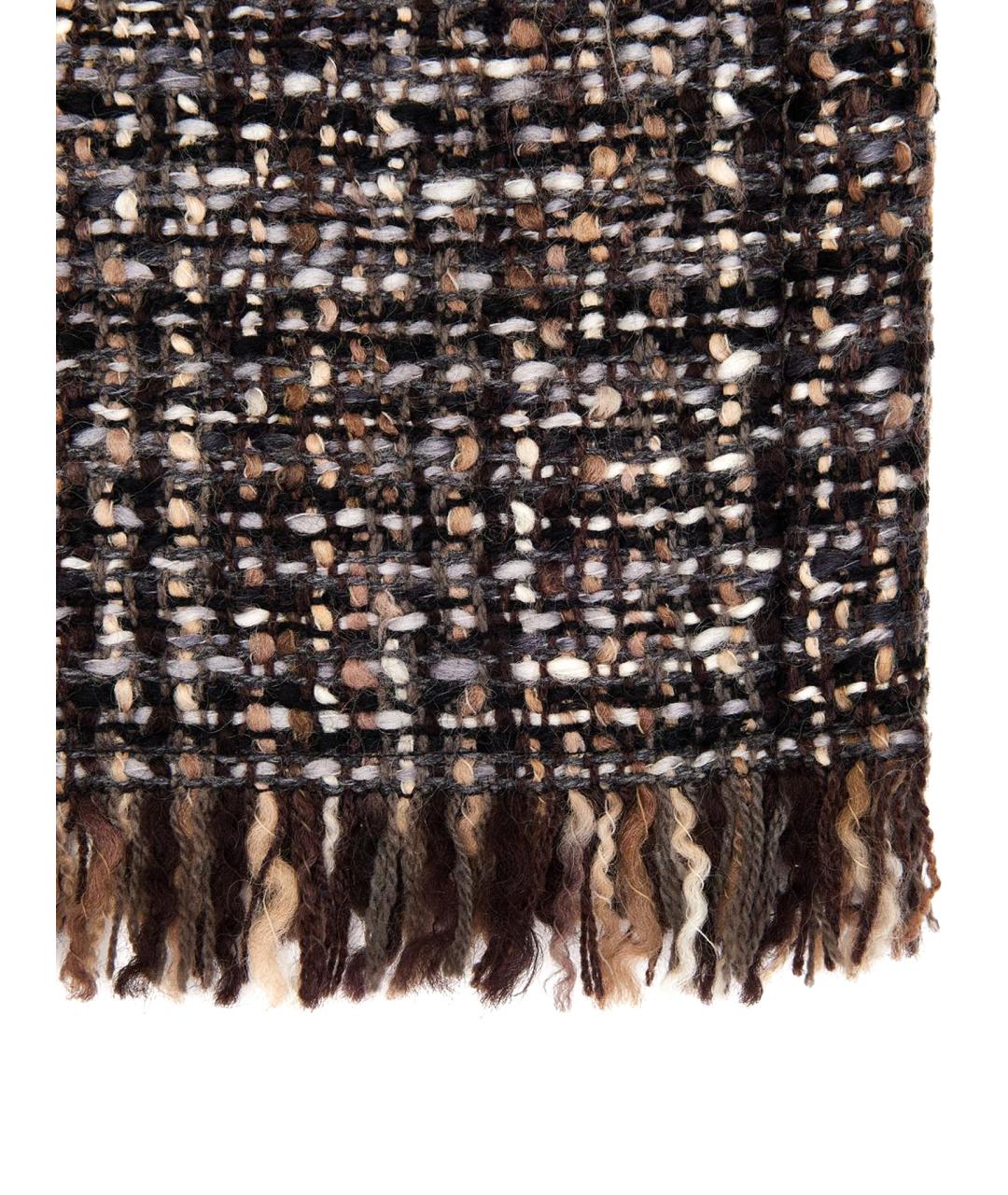 DOLCE&GABBANA Серое шерстяное повседневное платье, фото 8