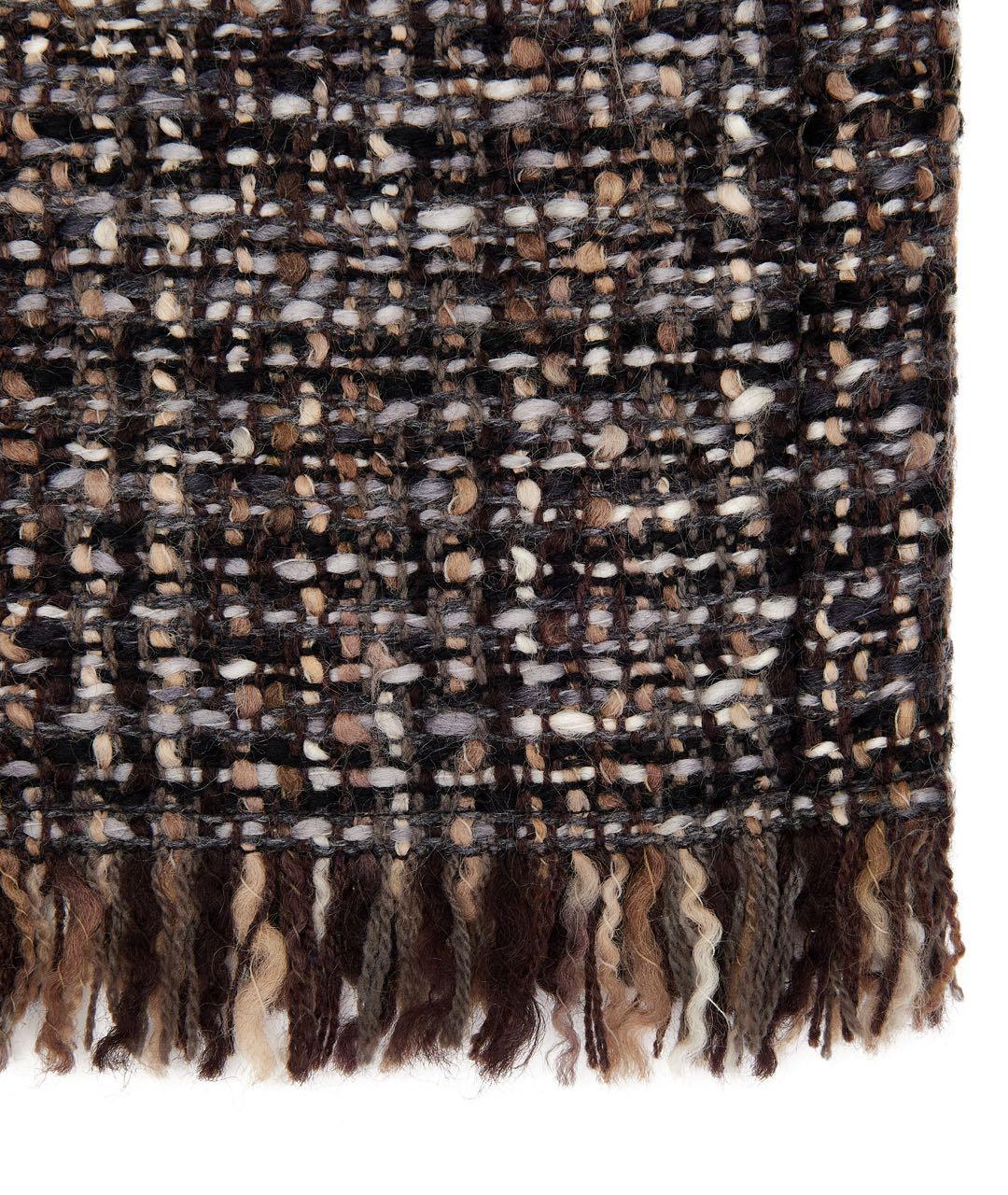 DOLCE&GABBANA Серое шерстяное повседневное платье, фото 4