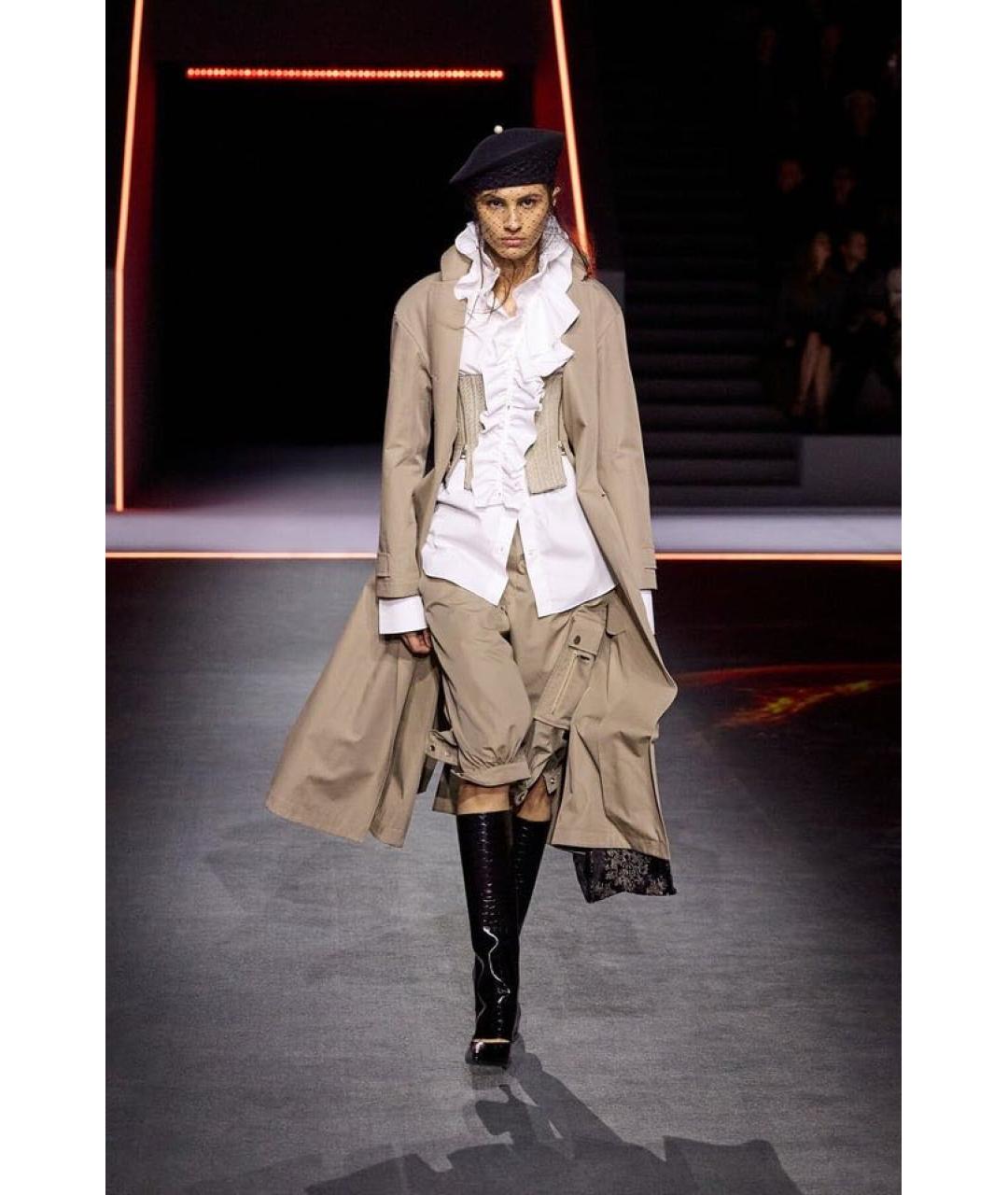 CHRISTIAN DIOR Белая хлопковая рубашка, фото 8