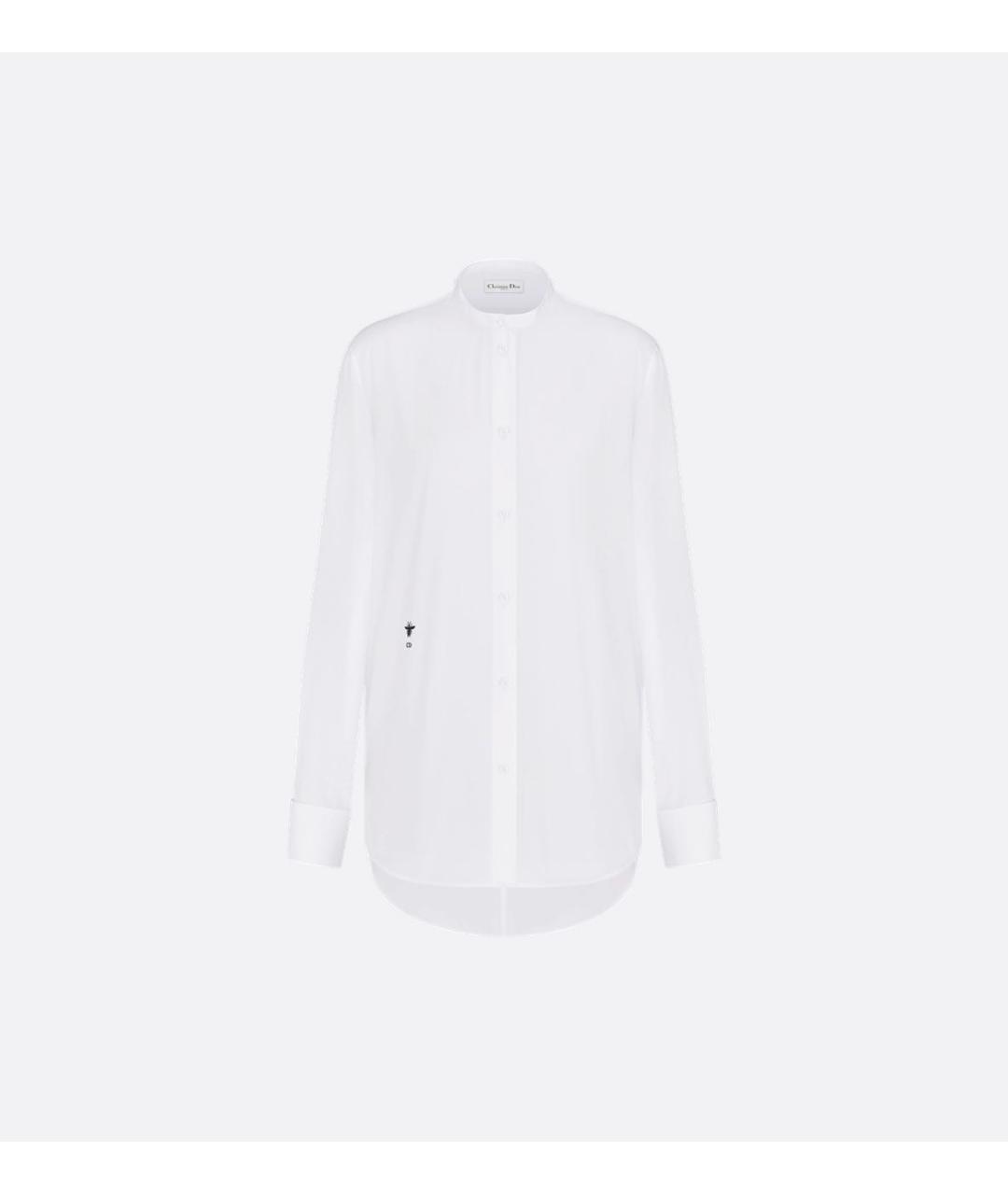 CHRISTIAN DIOR Белая хлопковая рубашка, фото 6