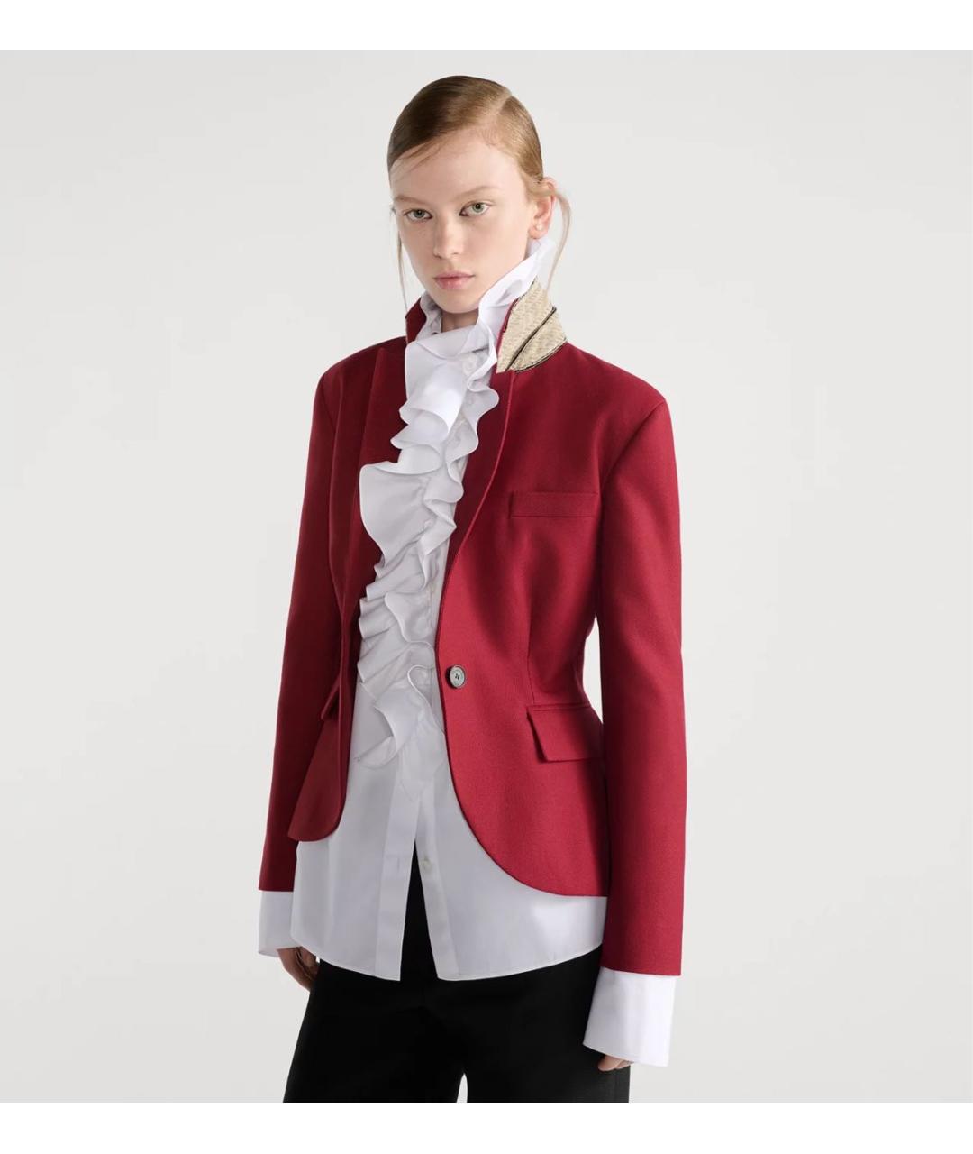 CHRISTIAN DIOR Белая хлопковая рубашка, фото 3