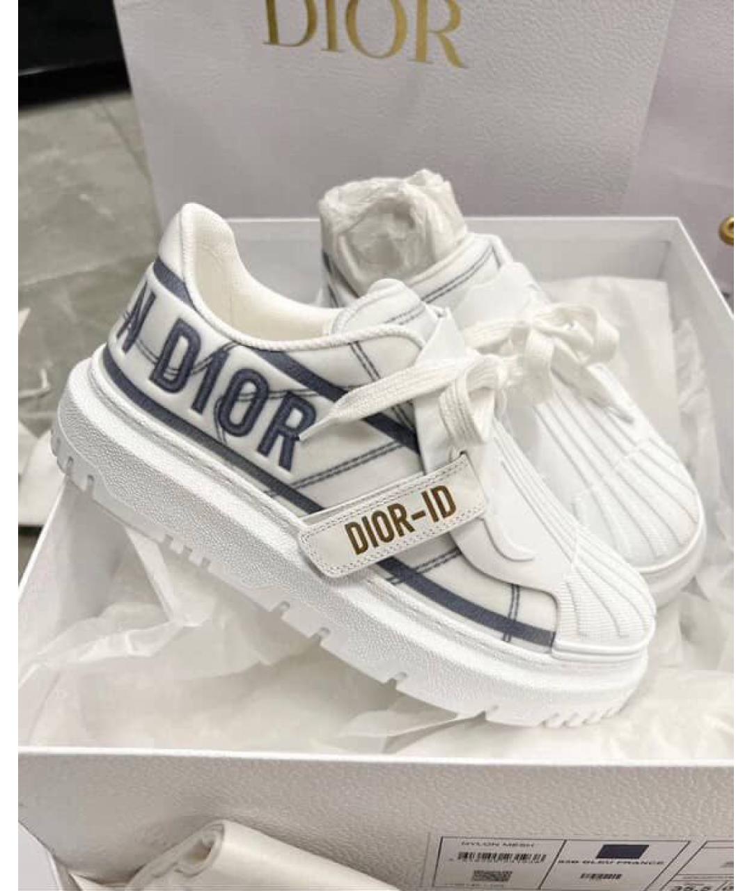 CHRISTIAN DIOR Белые кроссовки, фото 4