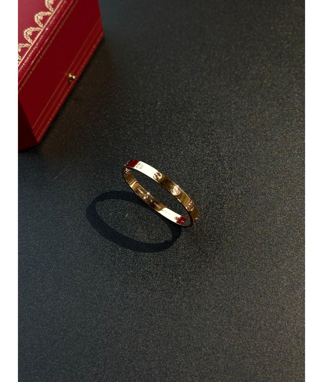 CARTIER Золотой браслет из розового золота, фото 4