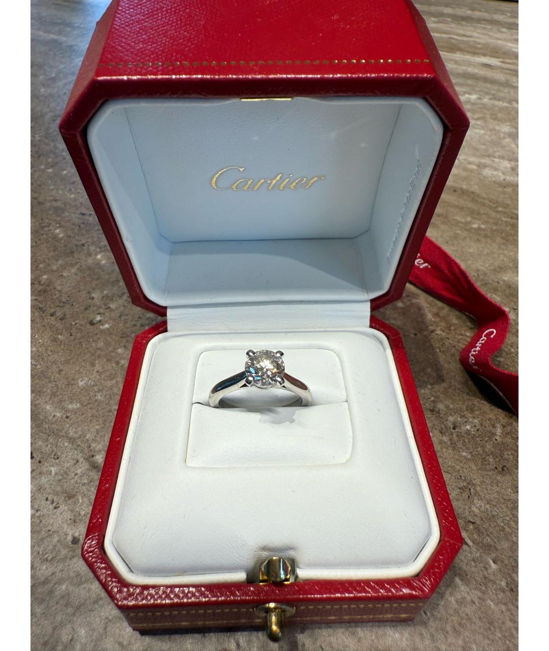 CARTIER Серебряное кольцо из белого золота, фото 6