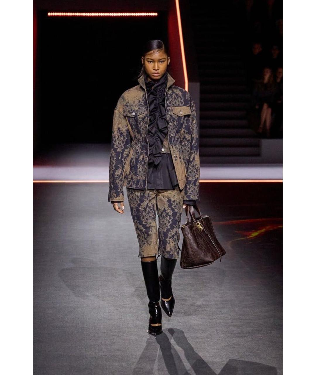 CHRISTIAN DIOR Черная хлопковая рубашка, фото 2