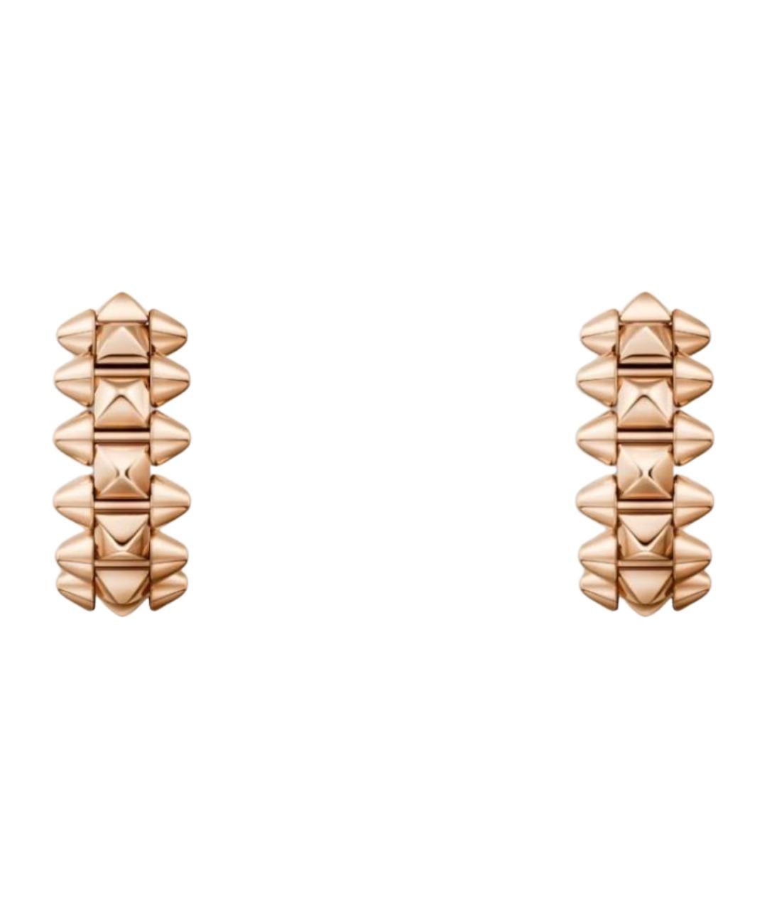CARTIER Золотые серьги из розового золота, фото 1