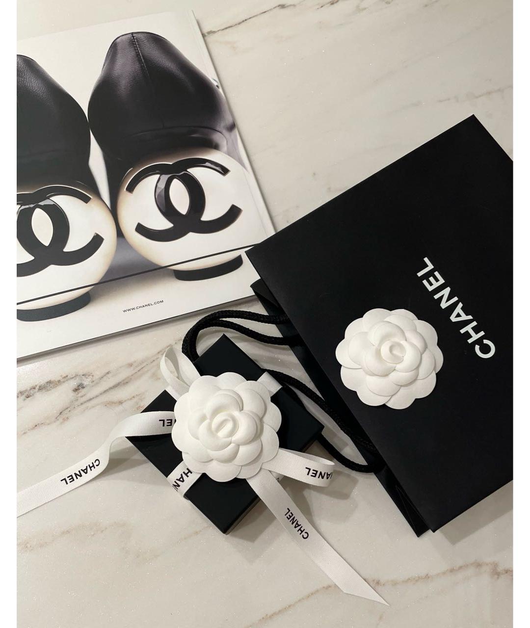 CHANEL Золотые металлические серьги, фото 5