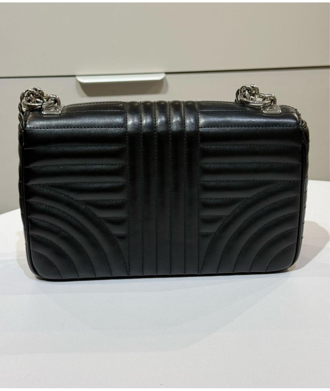 PRADA Черная кожаная сумка через плечо, фото 3