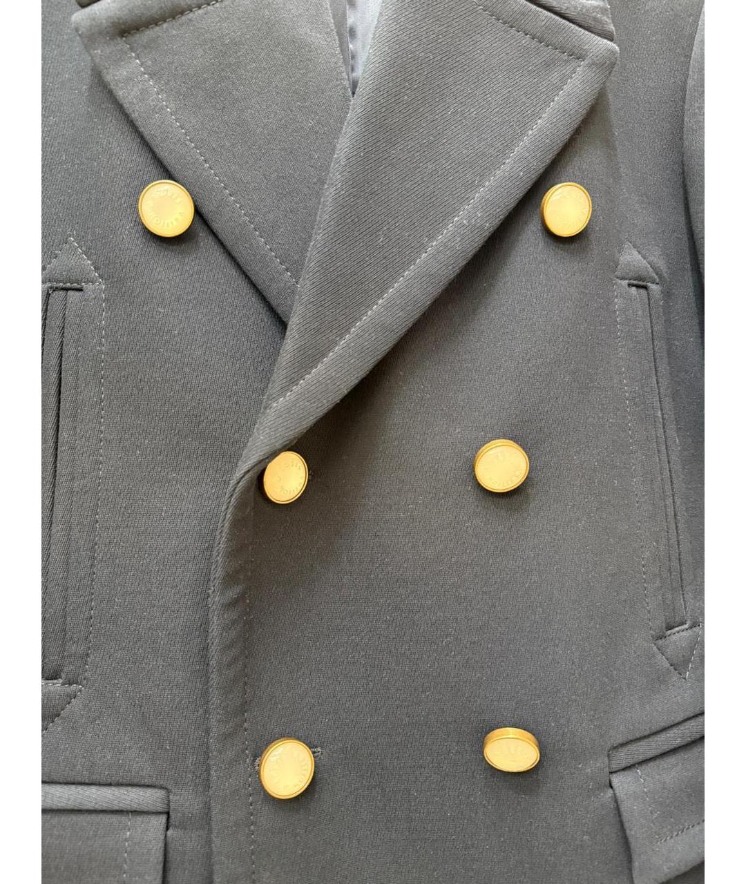 LOUIS VUITTON Синий хлопковый тренч / плащ, фото 4