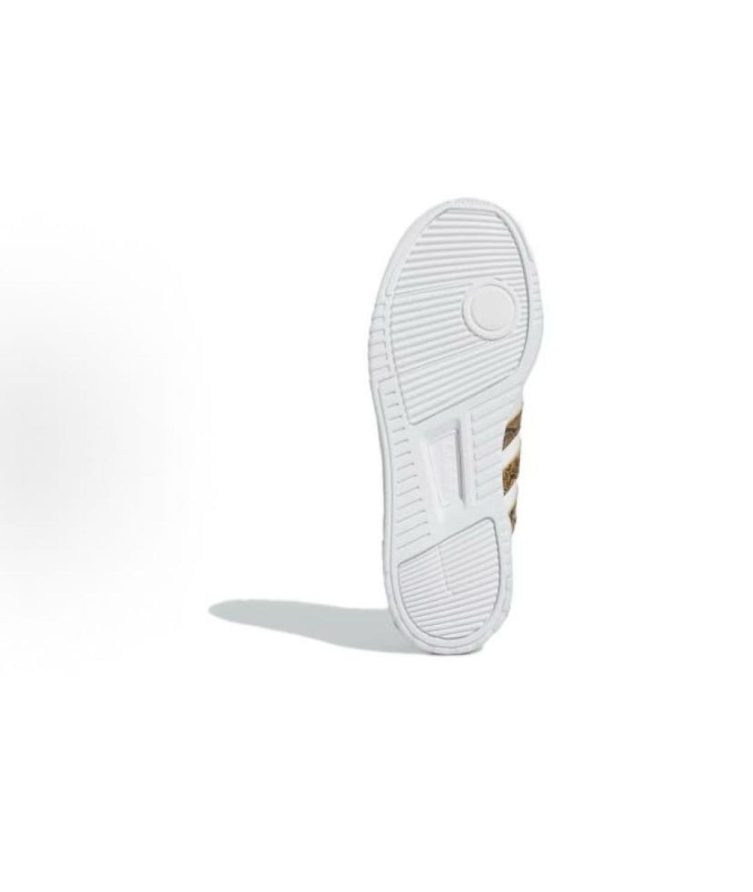 ADIDAS Белые кожаные кроссовки, фото 6