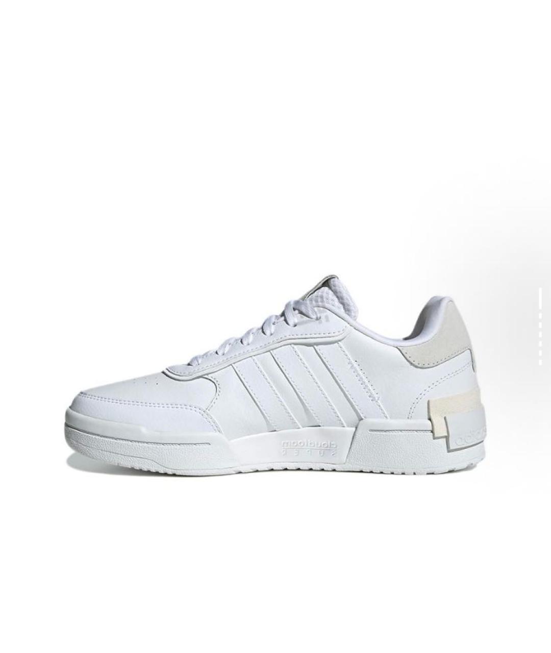 ADIDAS Белые кожаные кроссовки, фото 2