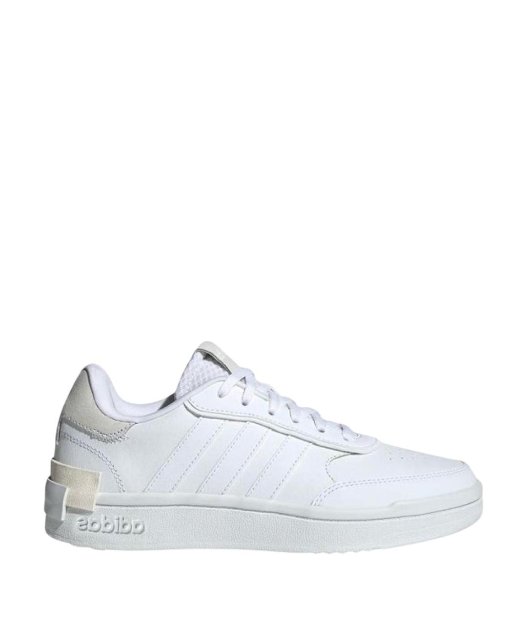 ADIDAS Белые кожаные кроссовки, фото 1