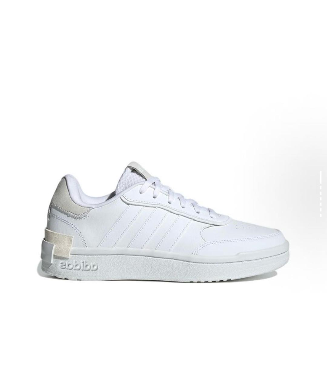 ADIDAS Белые кожаные кроссовки, фото 7