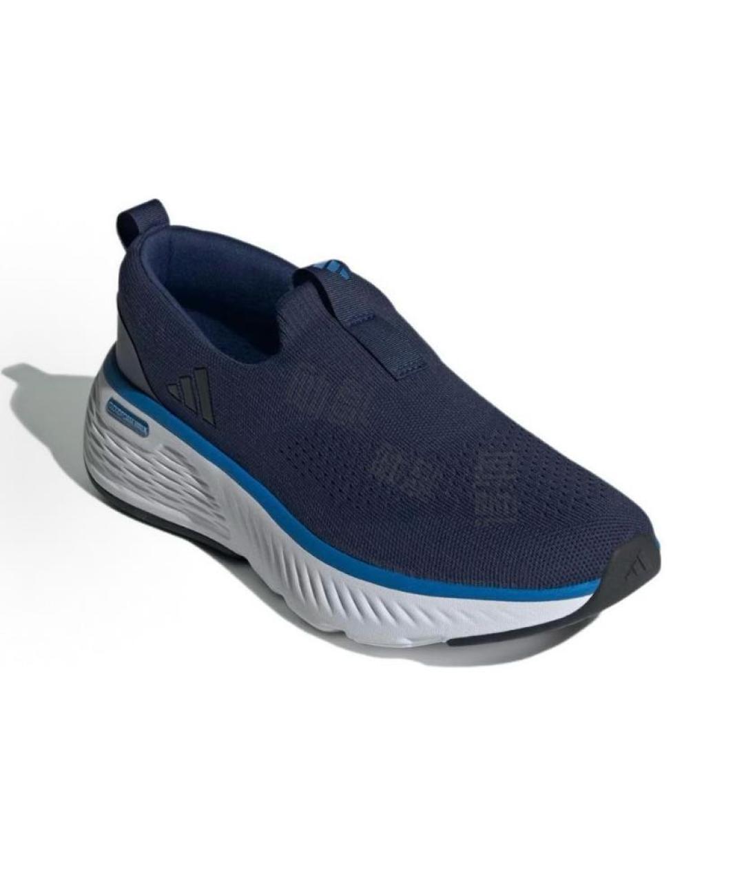 ADIDAS Темно-синие текстильные кроссовки, фото 3