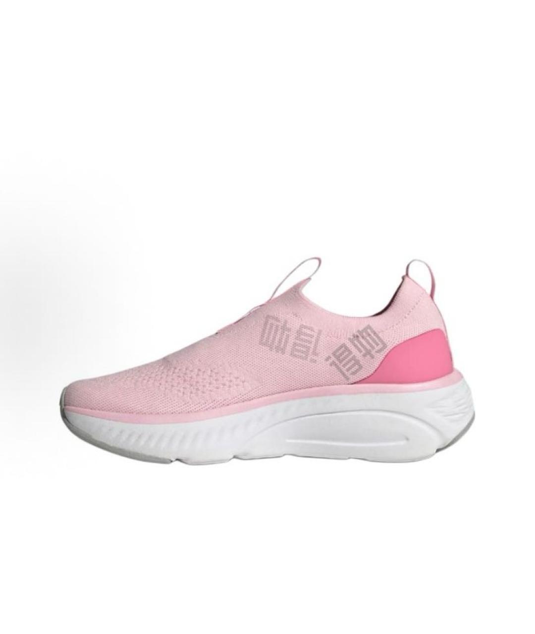 ADIDAS Розовые текстильные кроссовки, фото 3