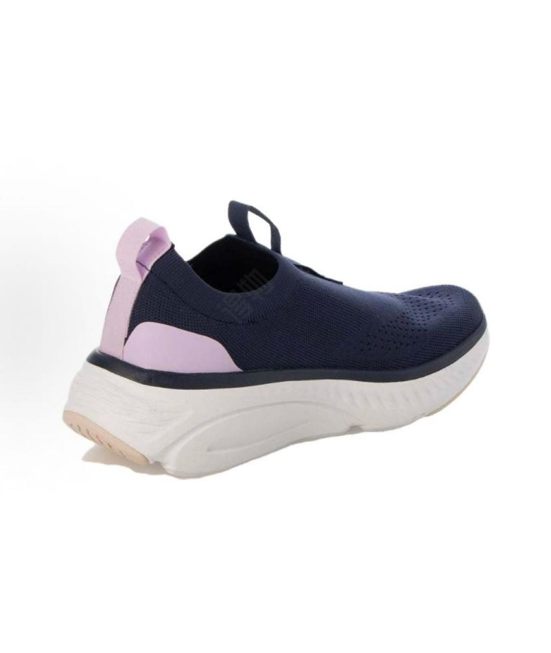 ADIDAS Темно-синие текстильные кроссовки, фото 2