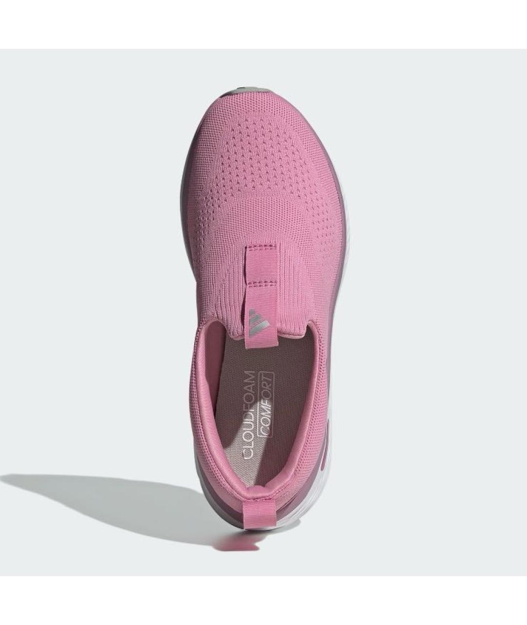 ADIDAS Розовые текстильные кроссовки, фото 2