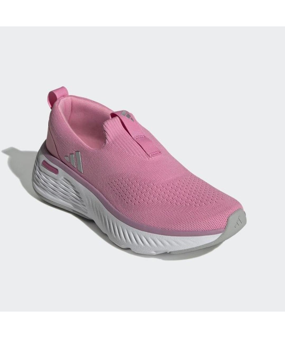 ADIDAS Розовые текстильные кроссовки, фото 4