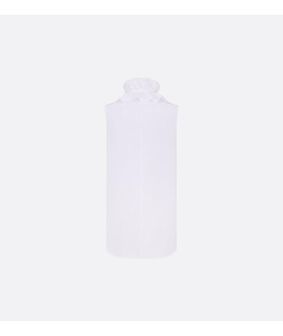 CHRISTIAN DIOR Белая хлопковая рубашка, фото 3