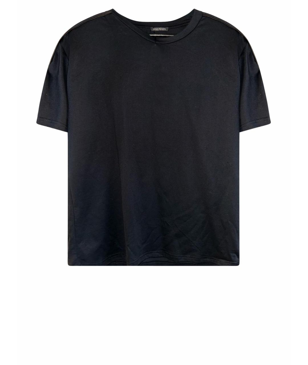 BALMAIN Черная майка, фото 1