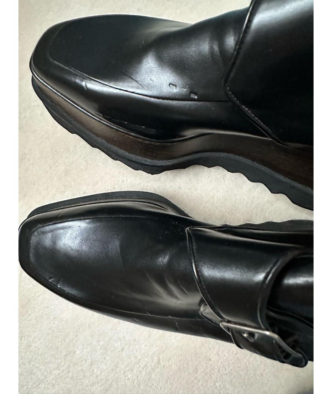 STELLA MCCARTNEY Черные ботинки из искусственной кожи, фото 7