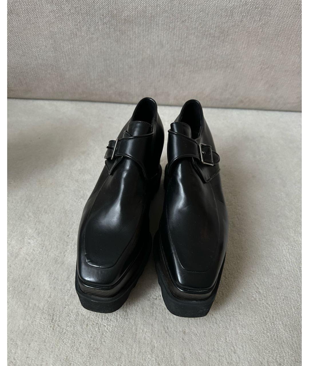 STELLA MCCARTNEY Черные ботинки из искусственной кожи, фото 3