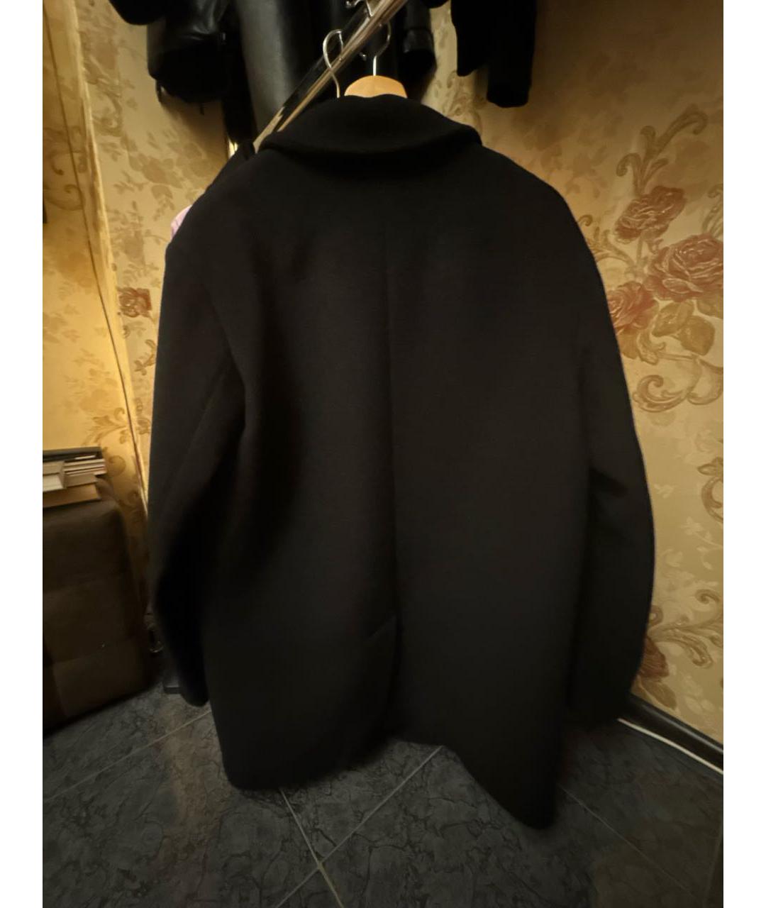 12 STOREEZ Черное шерстяное пальто, фото 2