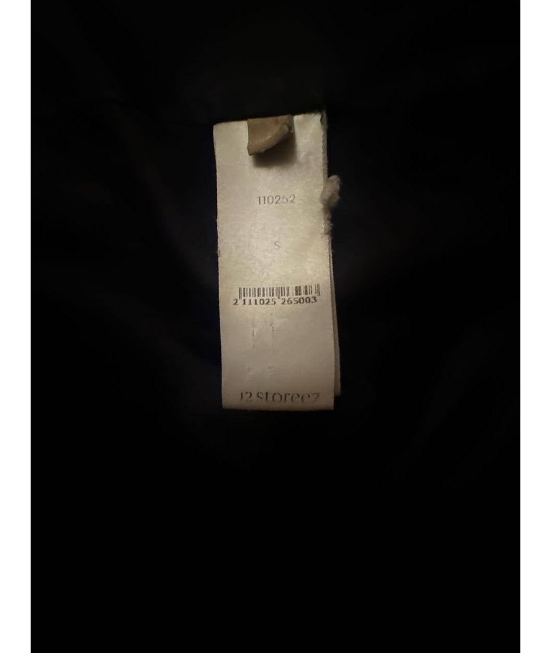 12 STOREEZ Черное шерстяное пальто, фото 3