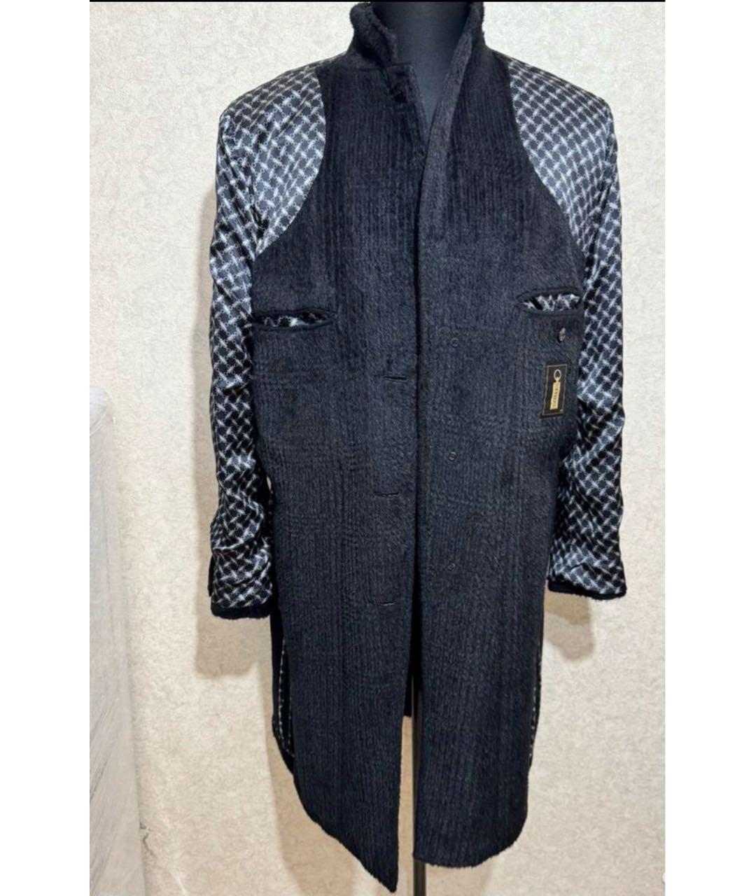 ZILLI Черное шерстяное пальто, фото 3