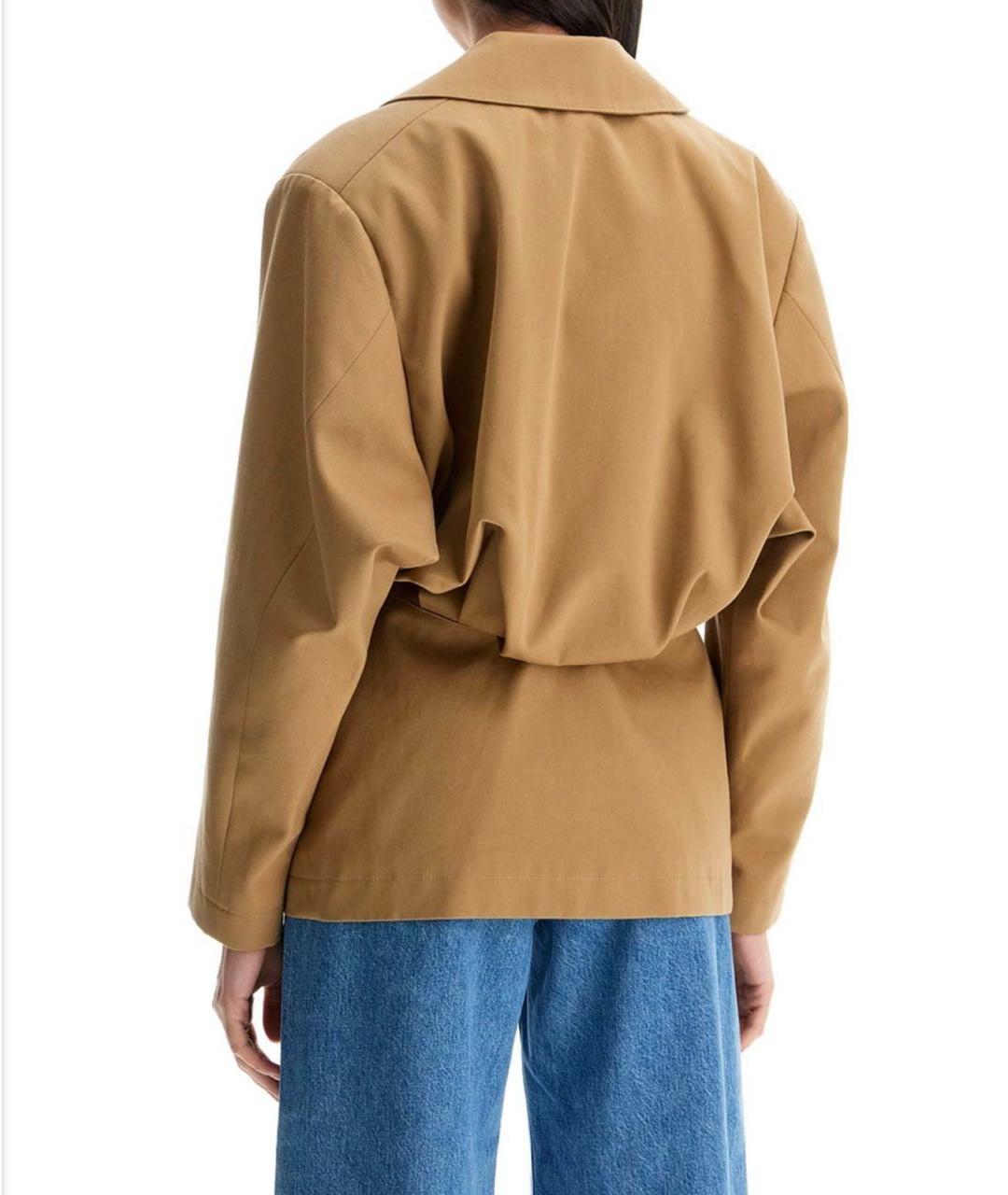 BLAZE MILANO Бежевый хлопковый жакет/пиджак, фото 7