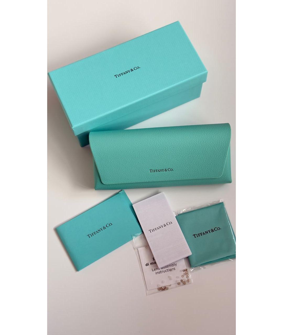 TIFFANY&CO Черные пластиковые солнцезащитные очки, фото 6
