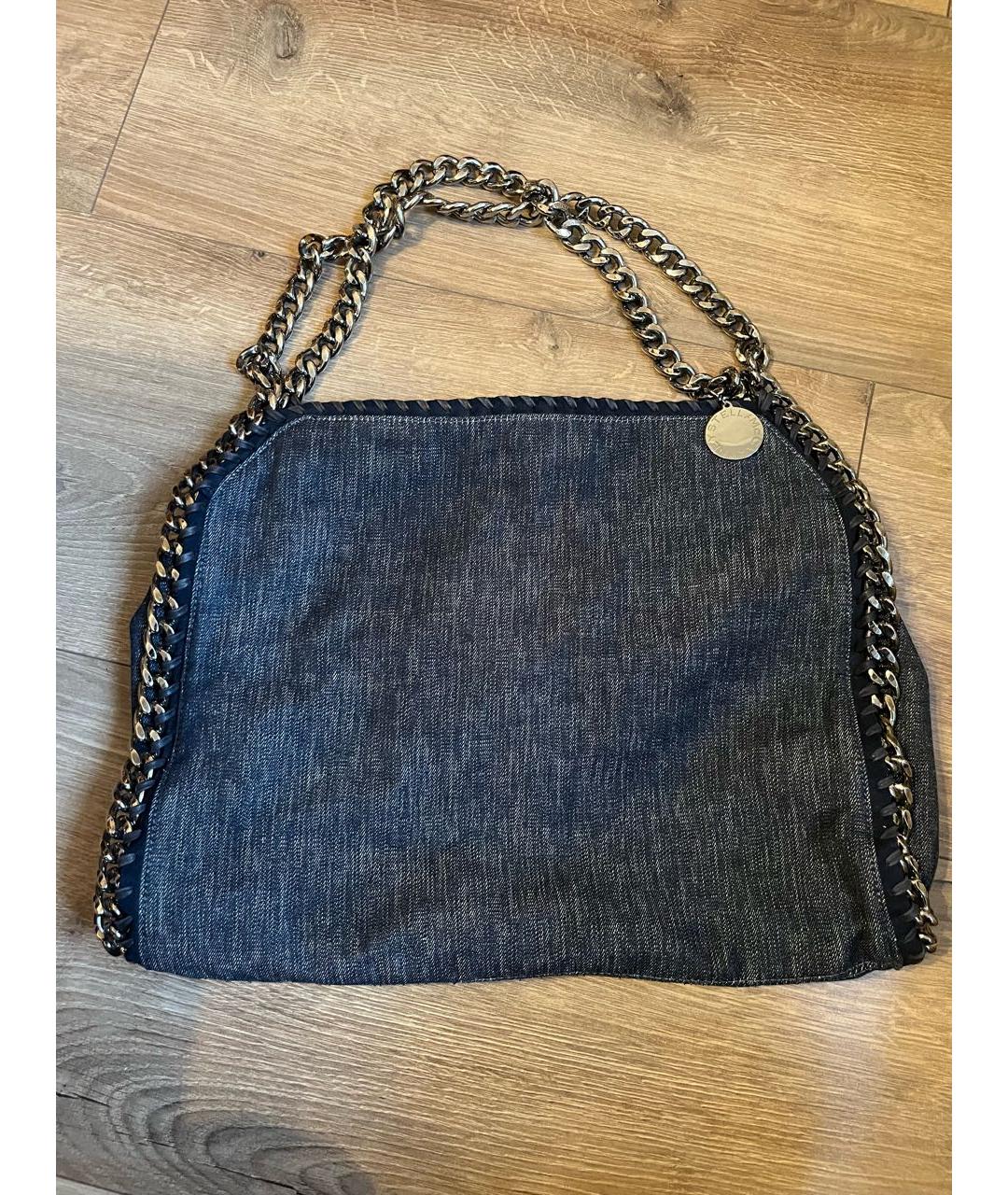 STELLA MCCARTNEY Синяя деним сумка через плечо, фото 3