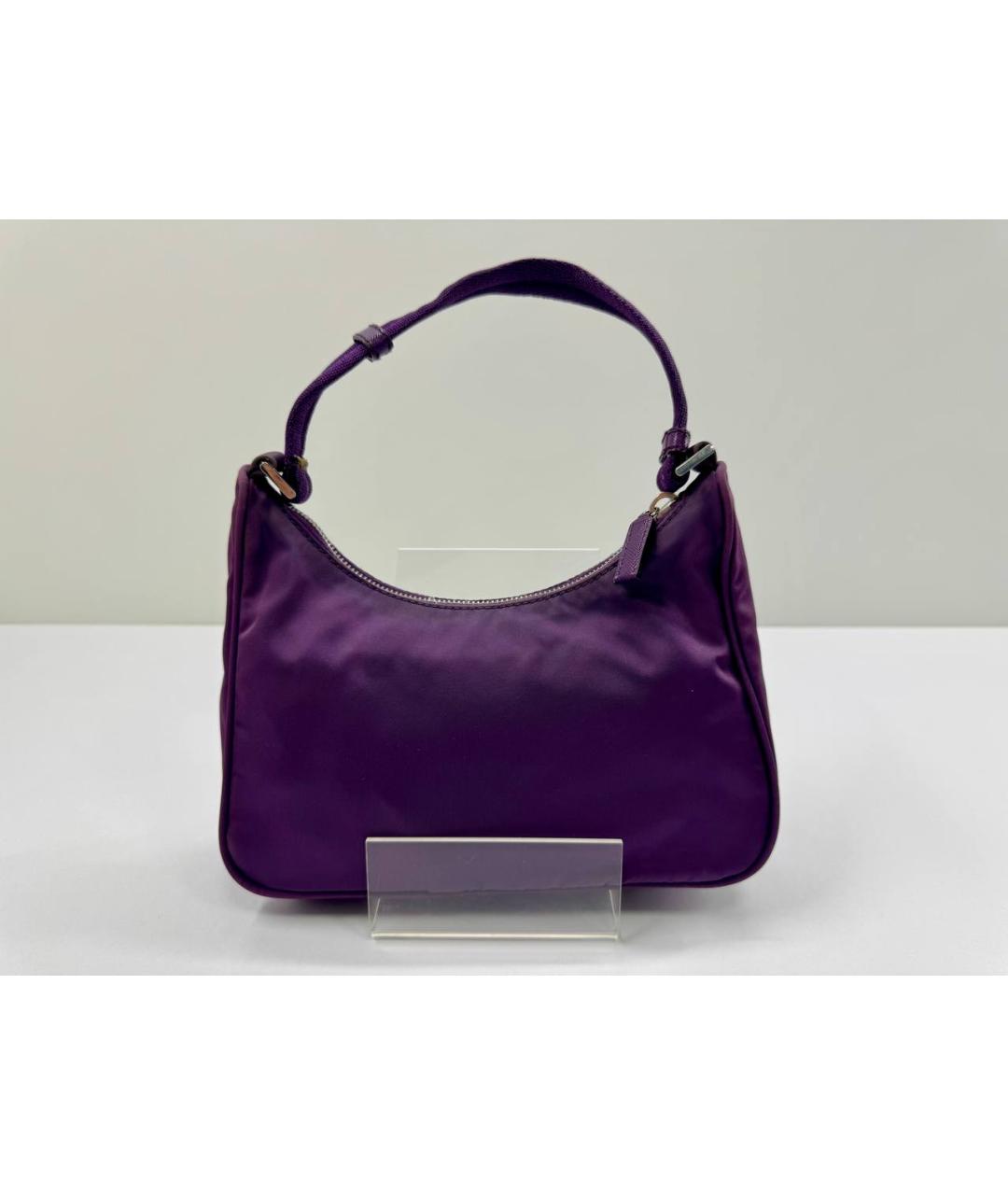 PRADA Фиолетовая сумка с короткими ручками, фото 6