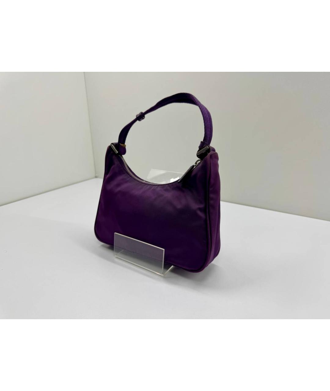 PRADA Фиолетовая сумка с короткими ручками, фото 7