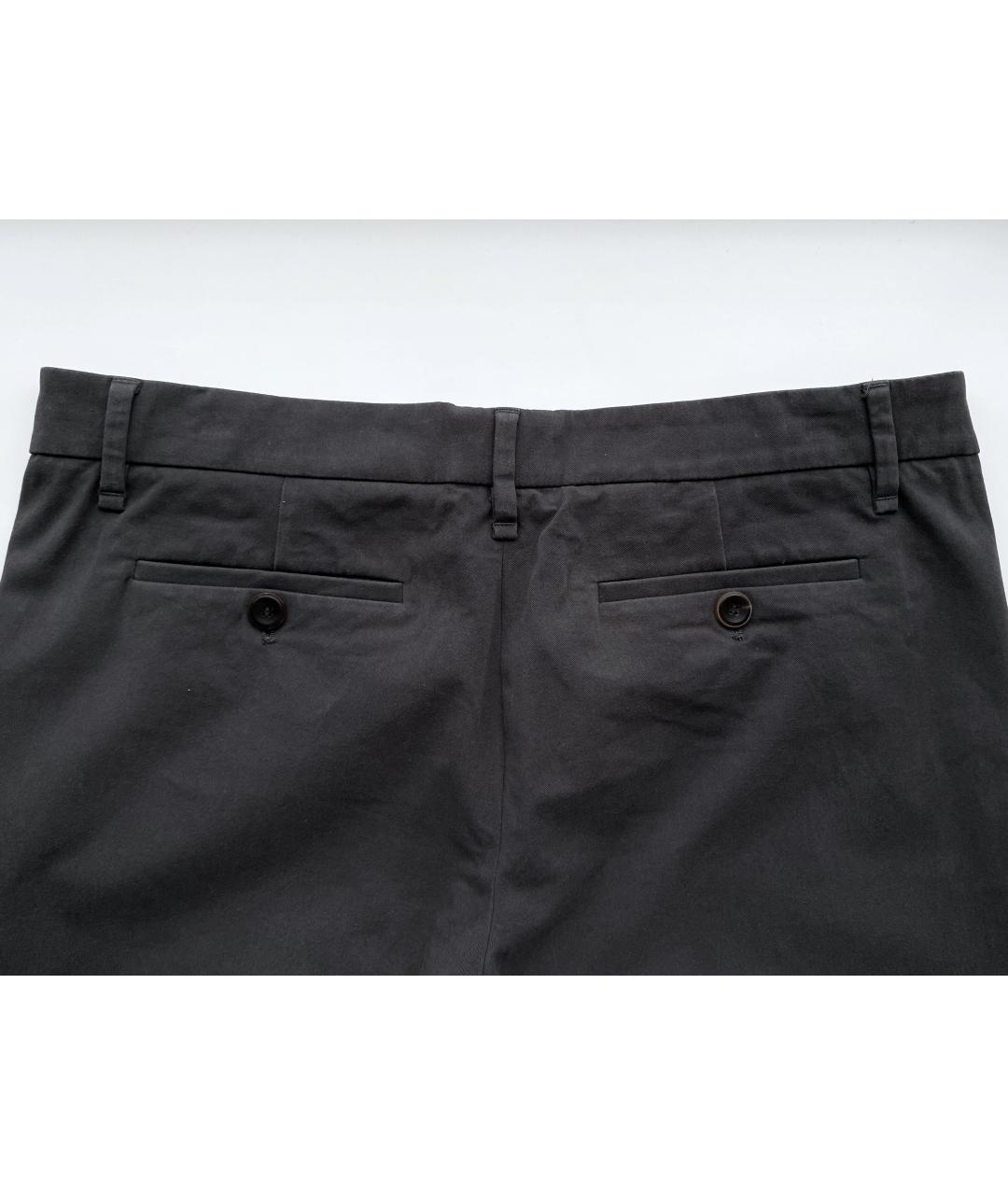 BRUNELLO CUCINELLI Хлопко-эластановые брюки узкие, фото 4