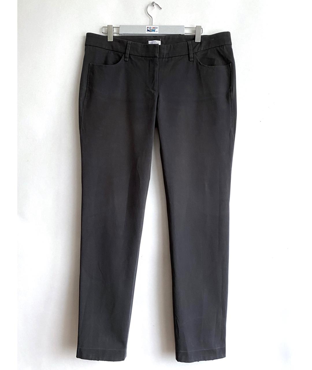 BRUNELLO CUCINELLI Хлопко-эластановые брюки узкие, фото 10