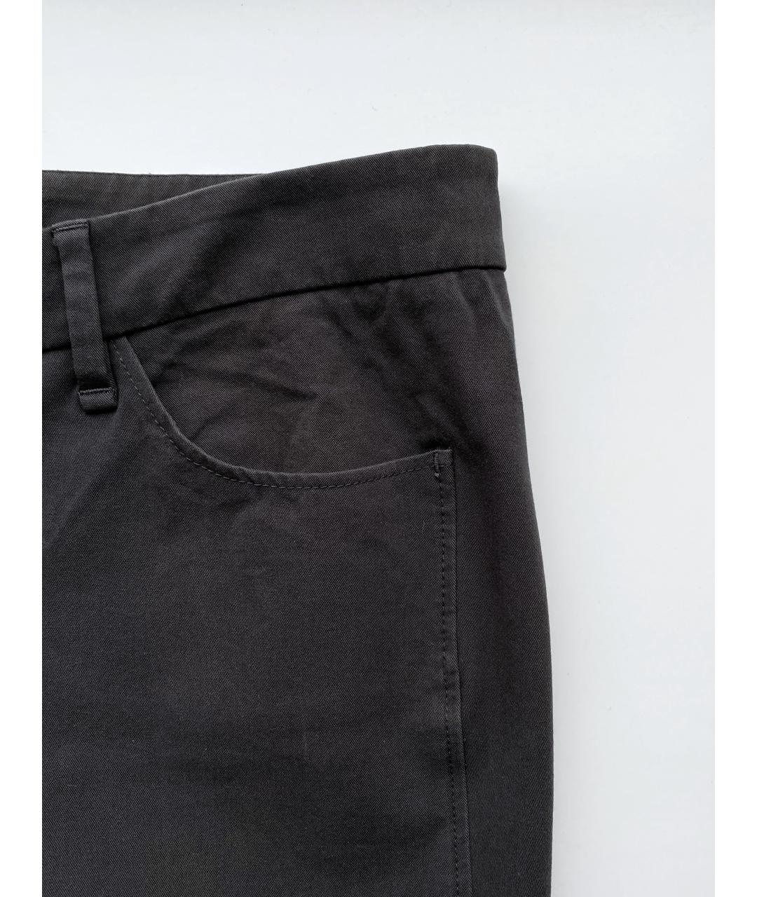 BRUNELLO CUCINELLI Хлопко-эластановые брюки узкие, фото 5