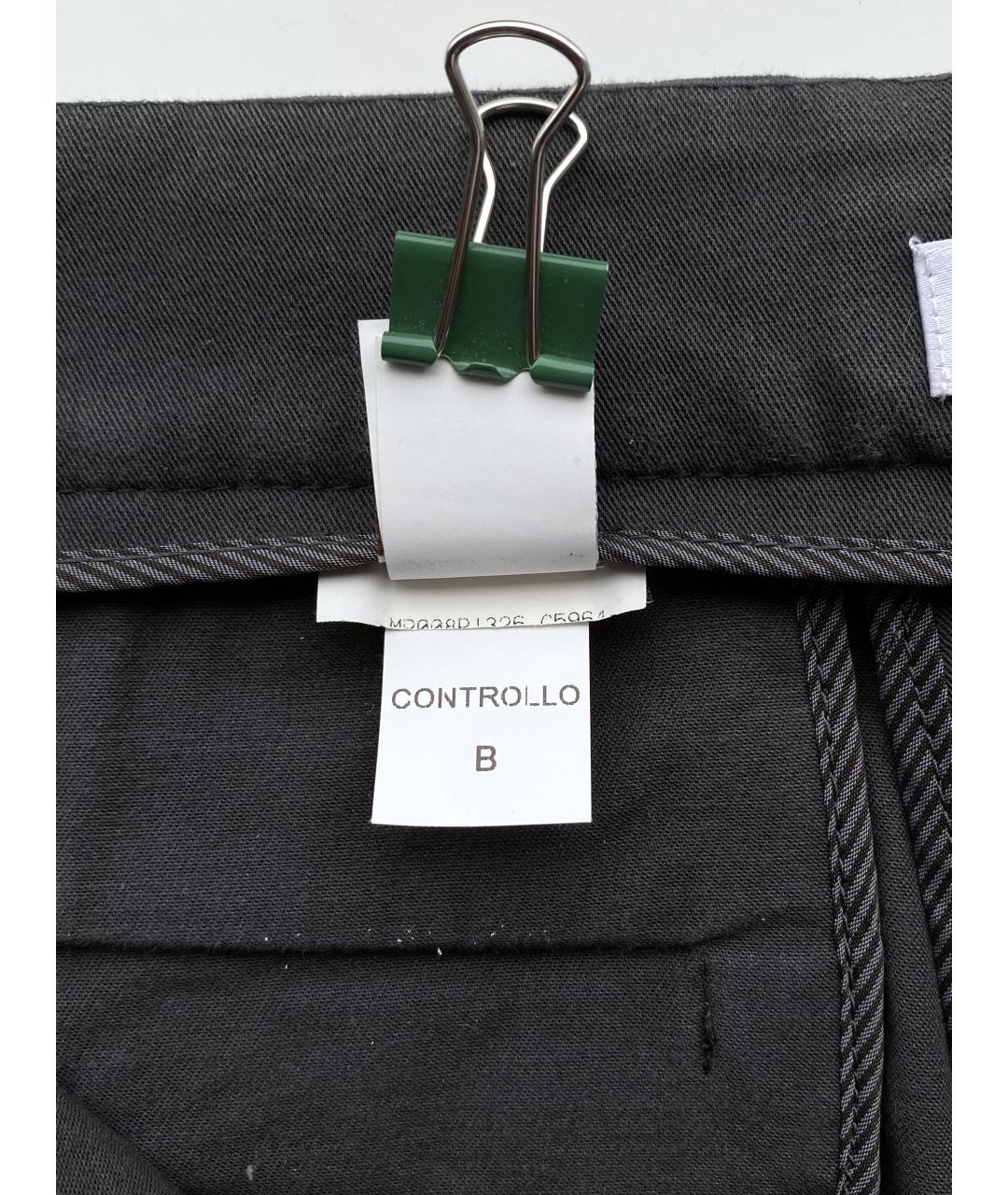 BRUNELLO CUCINELLI Хлопко-эластановые брюки узкие, фото 9