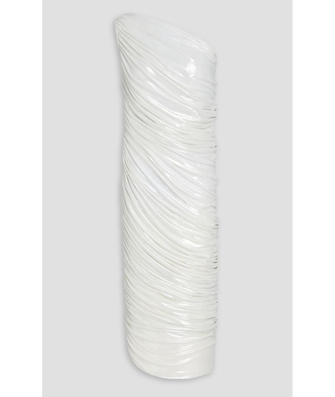 NORMA KAMALI Белое коктейльное платье, фото 4