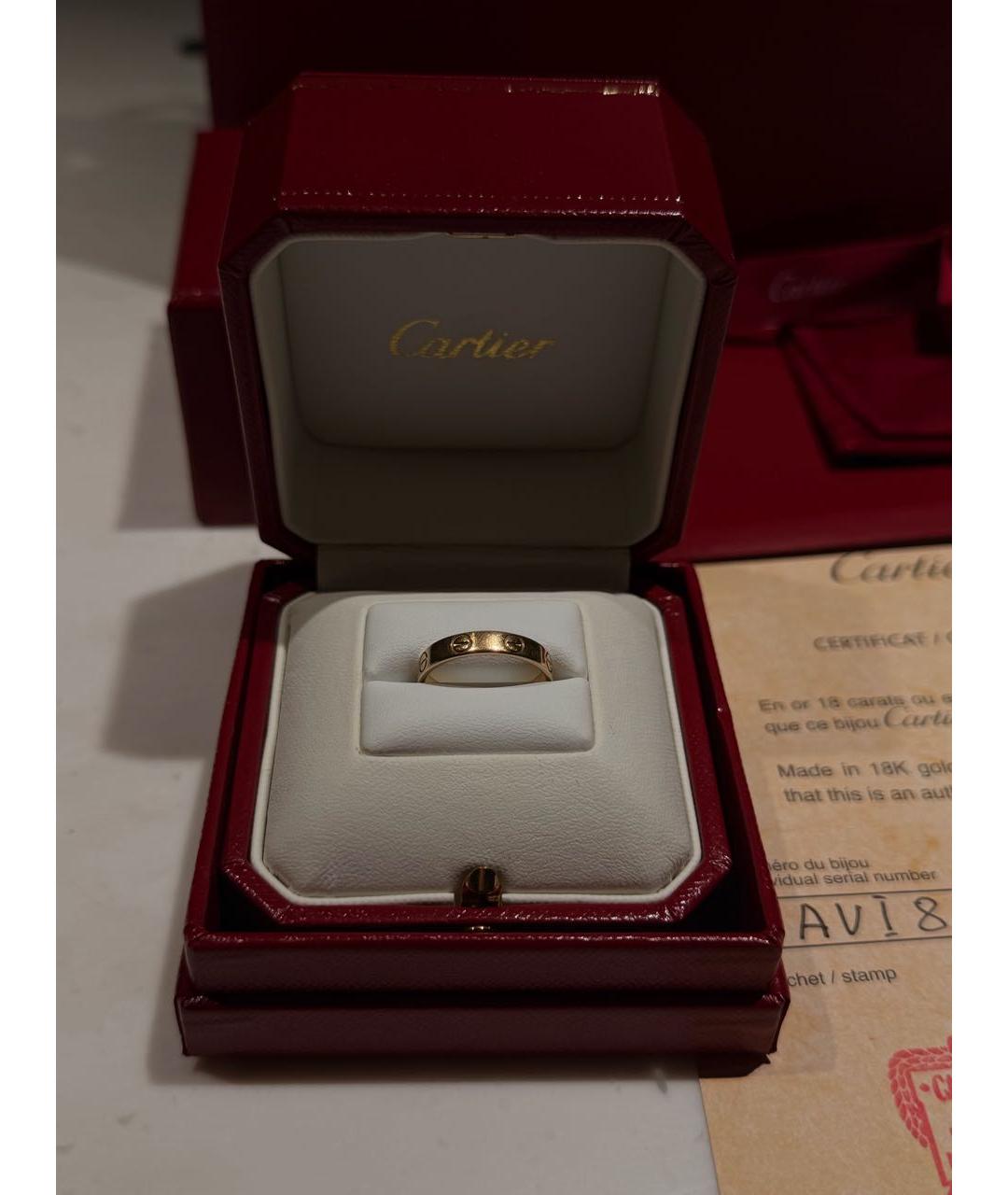 CARTIER Золотое кольцо из желтого золота, фото 2