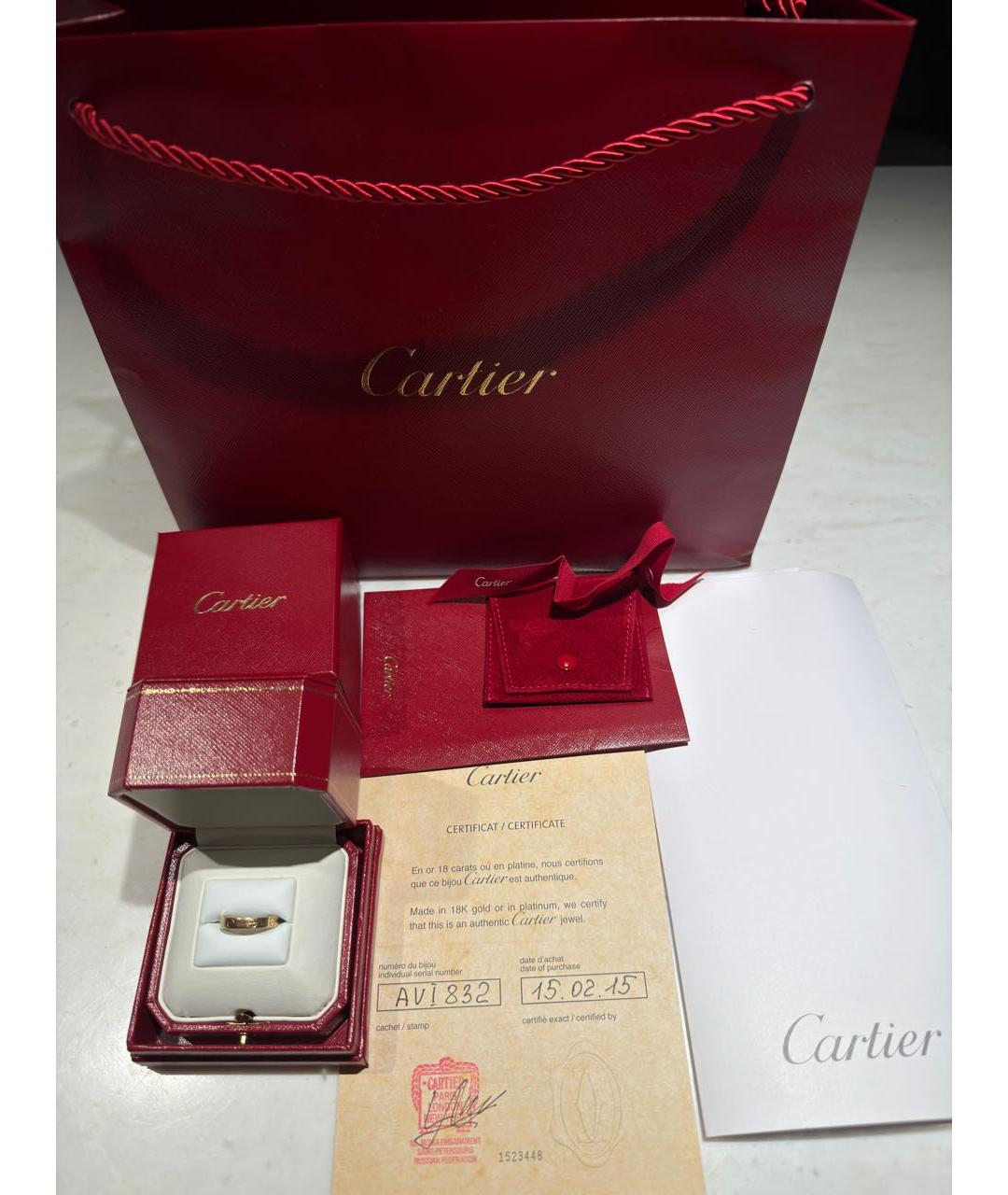 CARTIER Золотое кольцо из желтого золота, фото 6