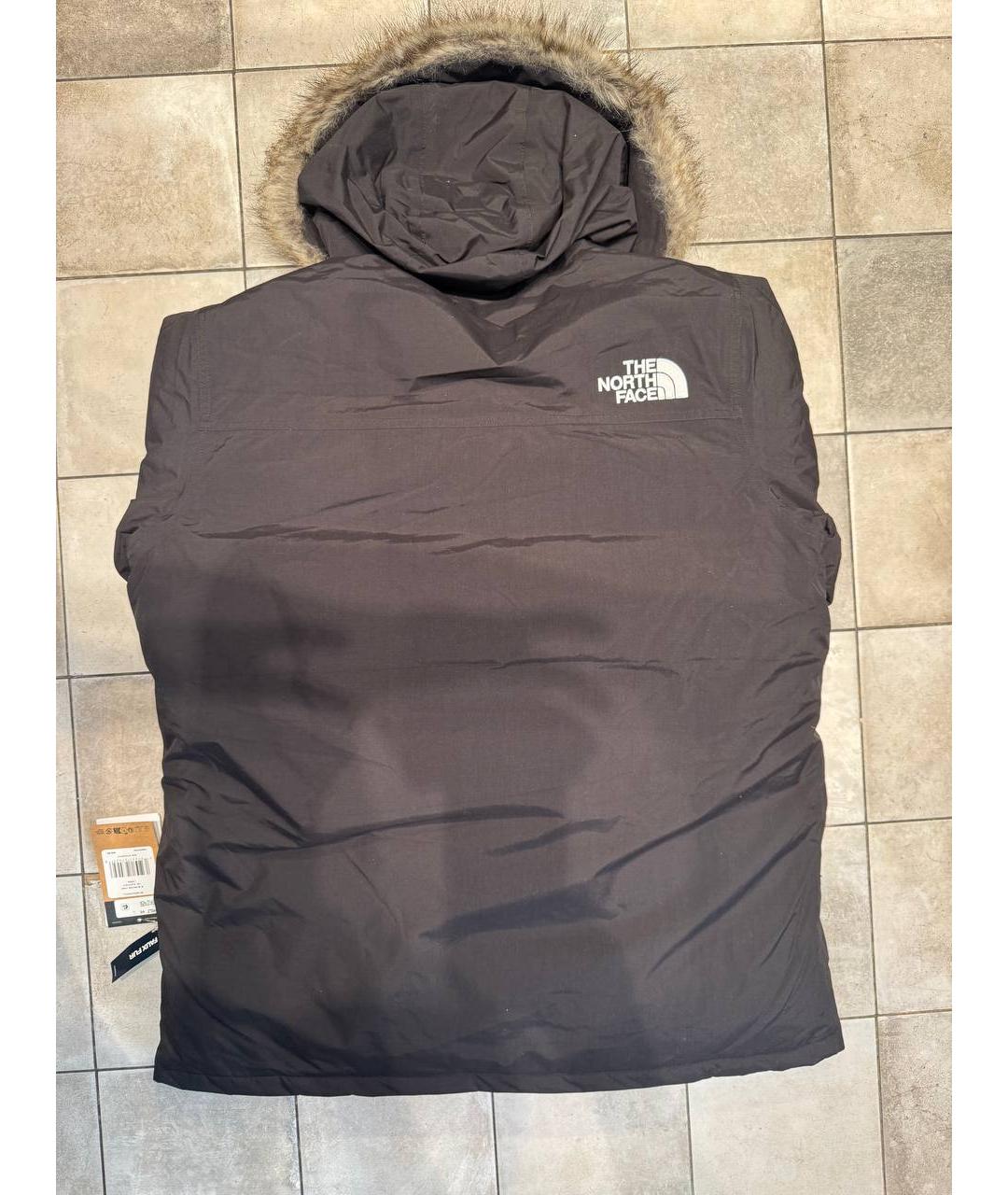 THE NORTH FACE Черная полиамидовая парка, фото 2