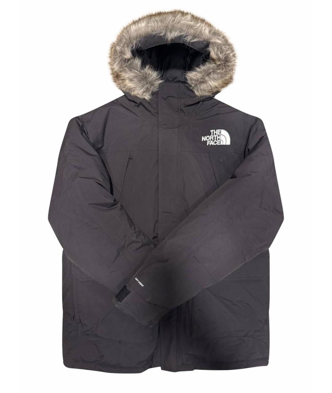 THE NORTH FACE Черная полиамидовая парка, фото 1