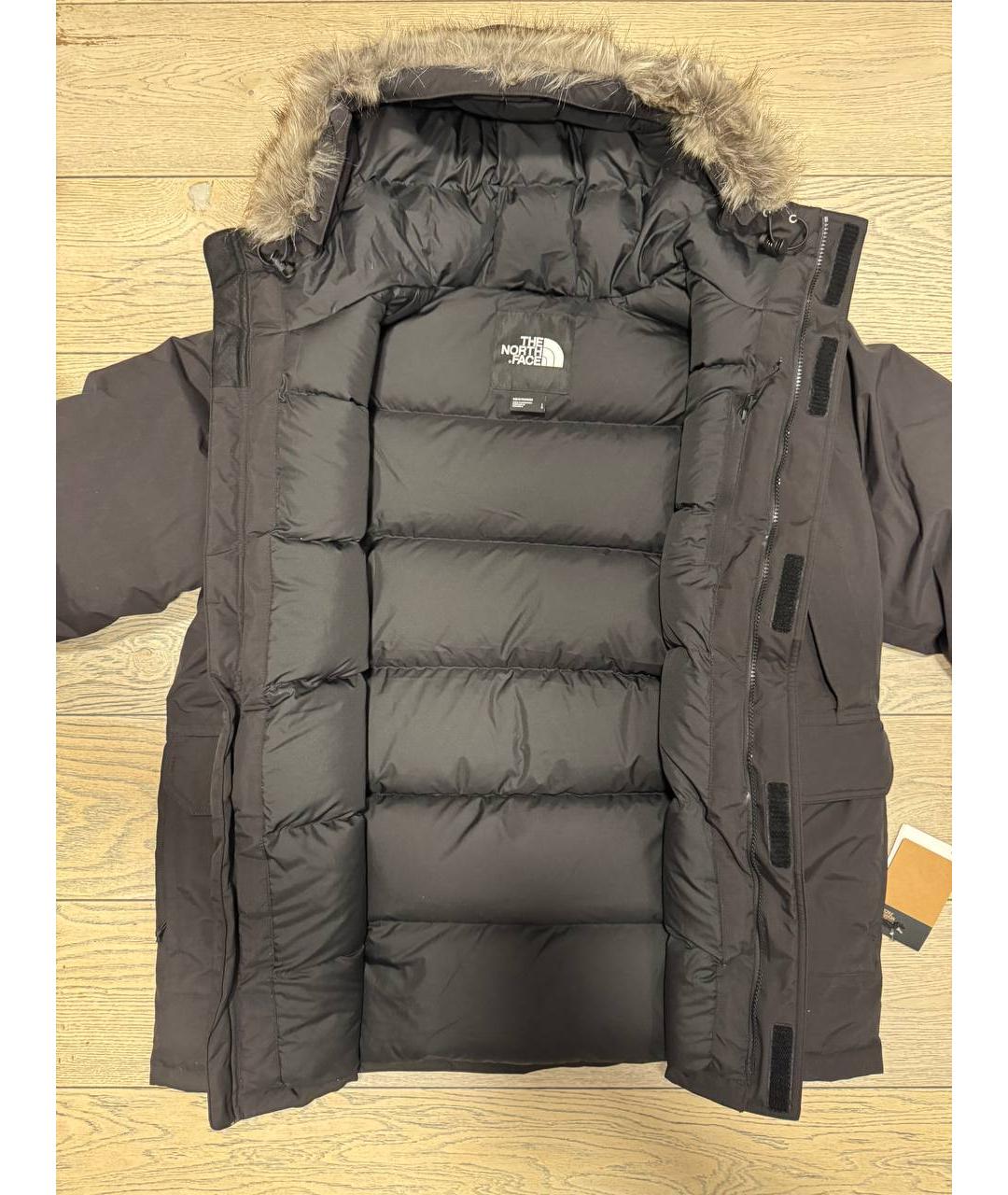 THE NORTH FACE Черная полиамидовая парка, фото 3