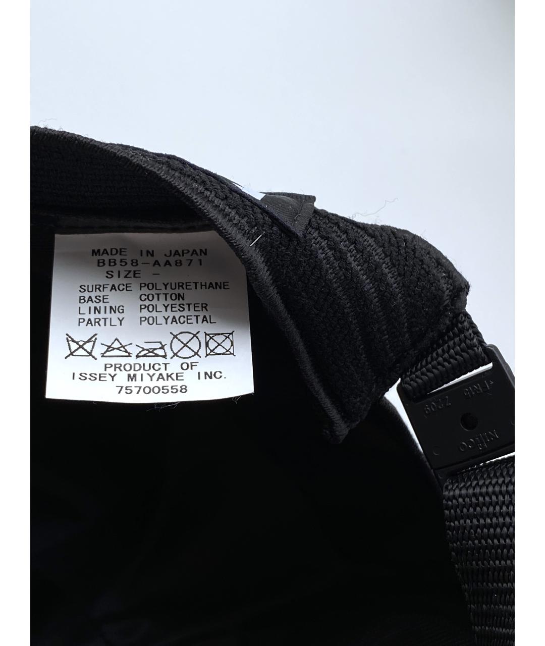 ISSEY MIYAKE Черная кепка/бейсболка, фото 6